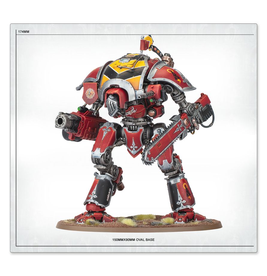 IMPERIAL KNIGHTS: KNIGHT DESTRIER WARHAMMER 40K 54-24