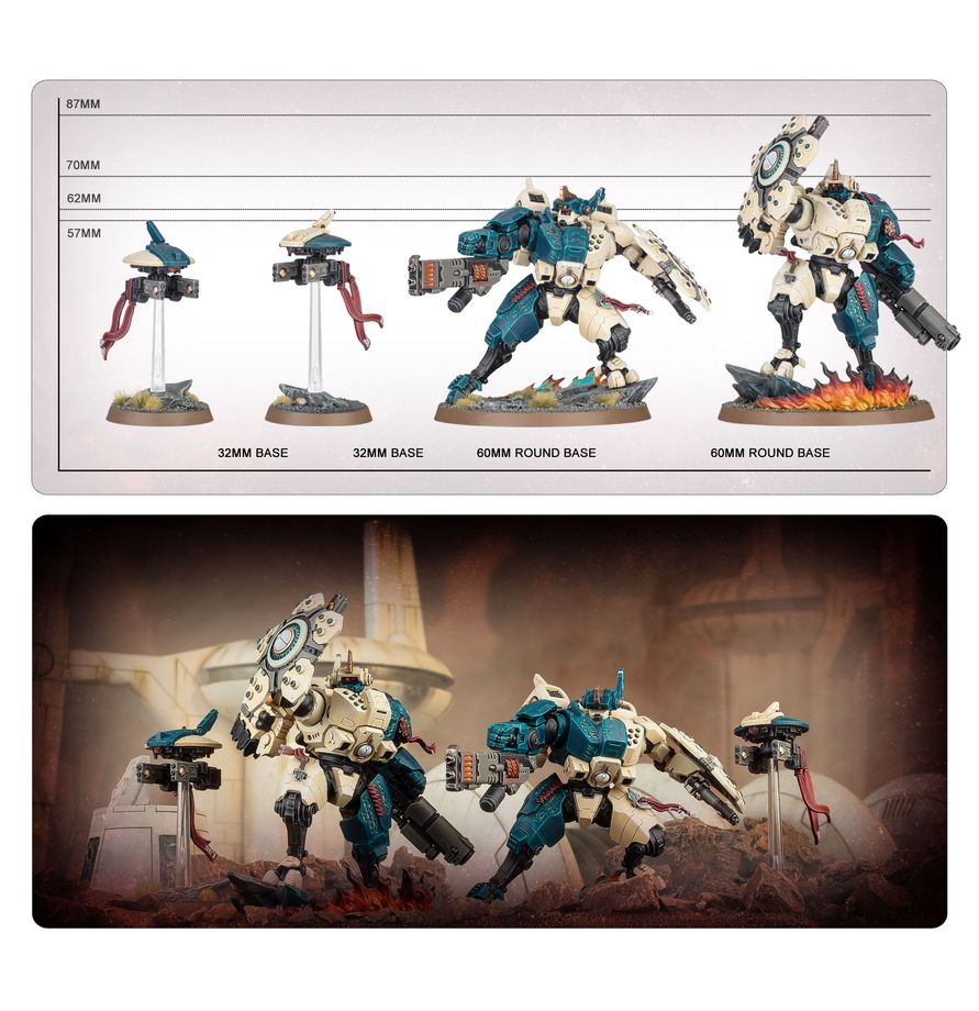 The Twin Lance T'AU EMPIRE WARHAMMER 40K 56-69