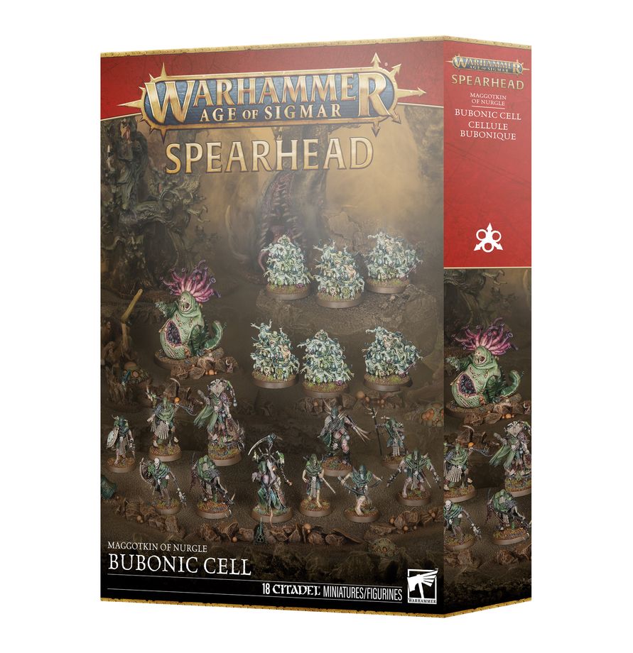 Spearhead: Maggotkin of Nurgle – Bubonic Cell Warhammer AOS 70-839