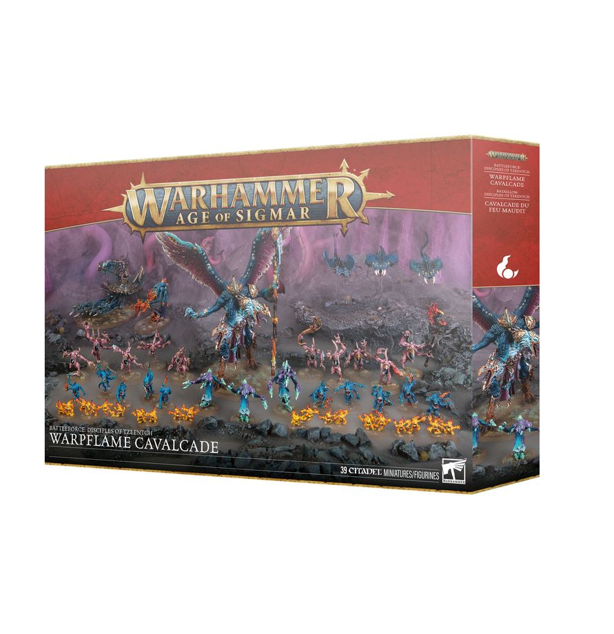 Battleforce: Disciples of Tzeentch – Warpflame Cavalcade 83-110 Warhammer