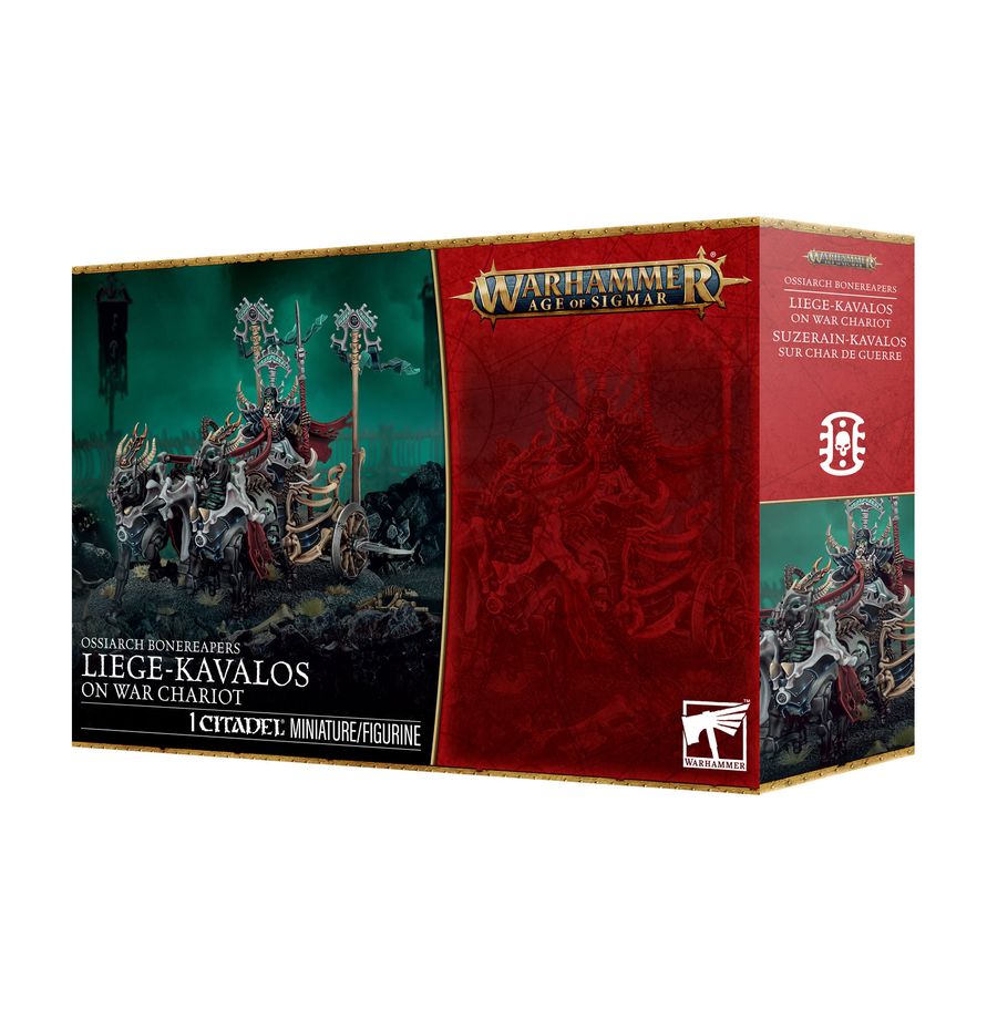 Liege-Kavalos on War Chariot Warhammer AOS 94-36