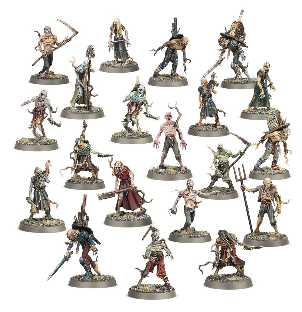 Deadwalker Zombies - WARHAMMER AOS 91-70