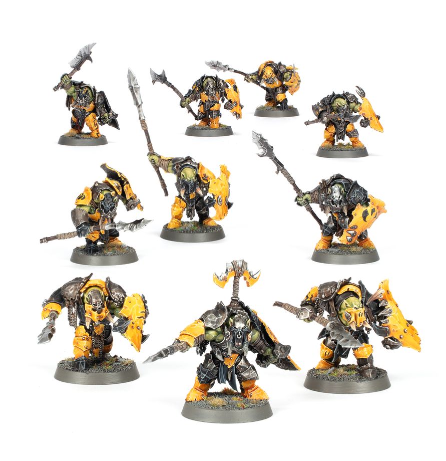 Orruk Warclans Ardboys Warhammer Age of Sigmar Ironjawz Ardboyz Orcs Orks 89-61