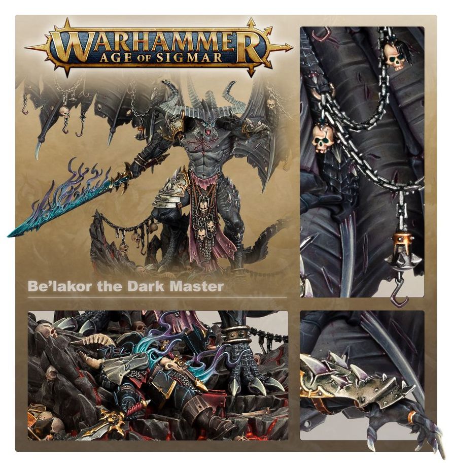 Be'lakor, the Dark Master AOS 97-19 WARHAMMER