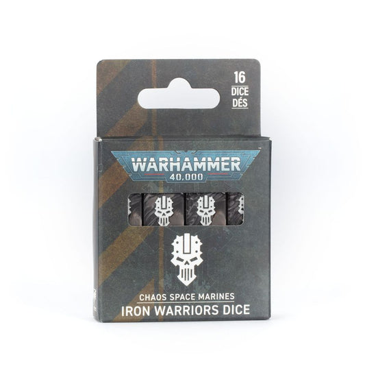 Iron Warriors Dice WARHAMMER 40K 42-17