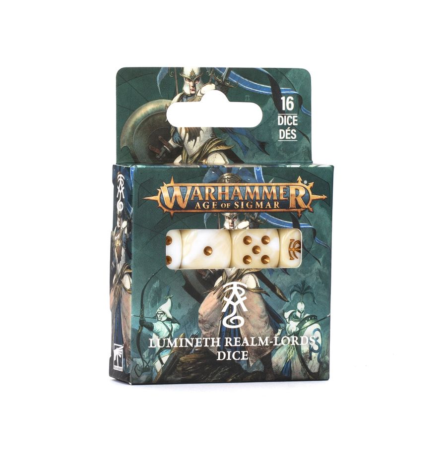 Lumineth Realm-lords Dice 87-61 Warhammer