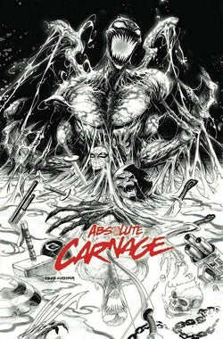 Absolute Carnage #1 CGC 9.8 Tyler Kirkham Sketch Cover Variant Edition