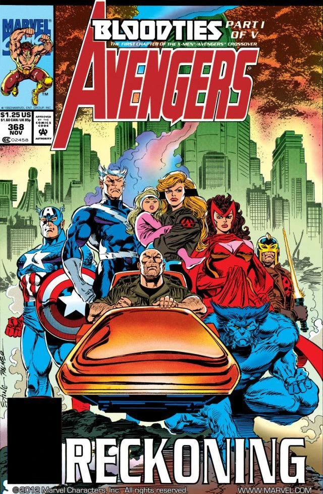 Bloodties Crossover SET Avengers 368