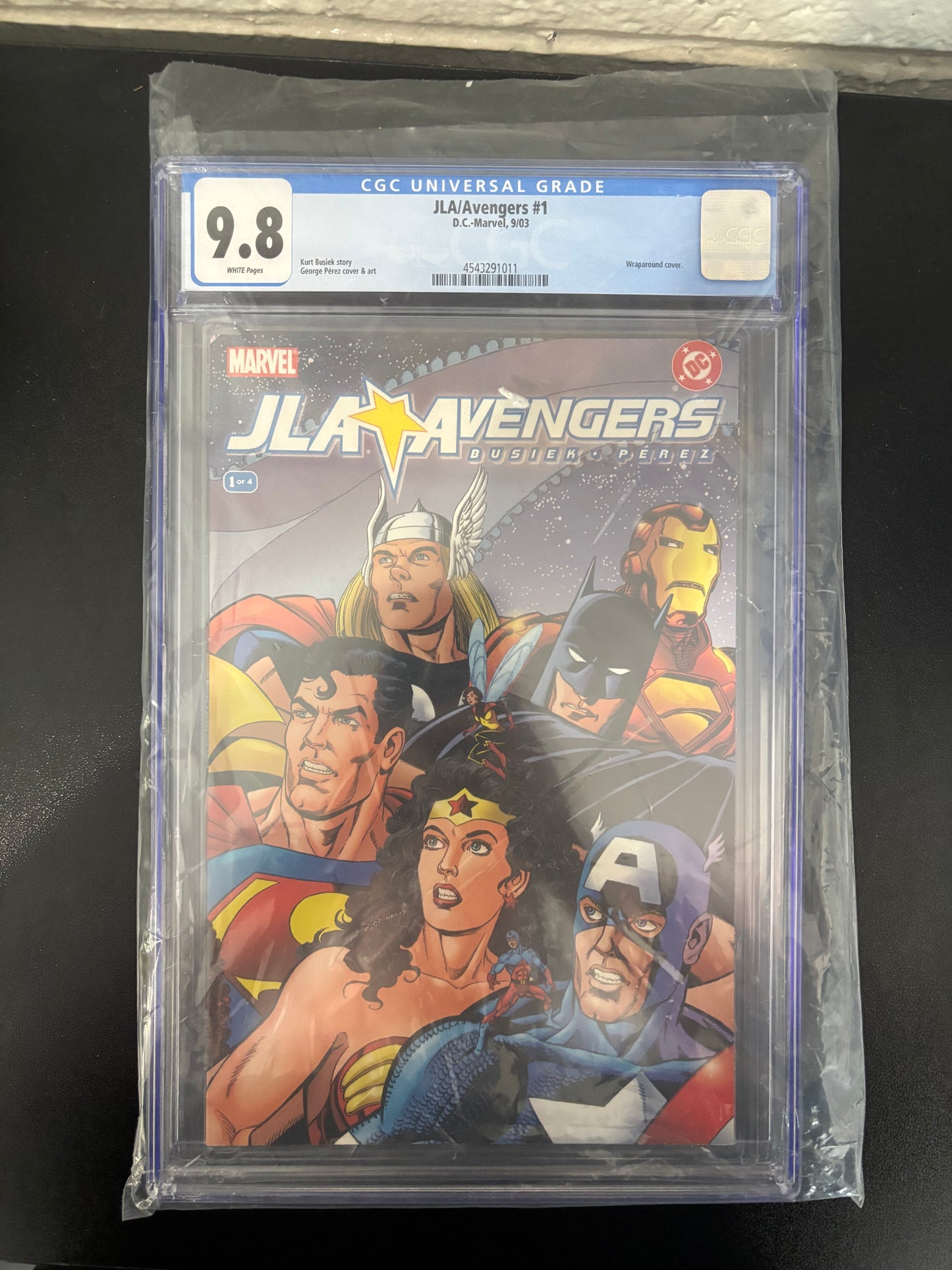 JLA AVENGERS COMPLETE SET #1-4 CGC 9.8