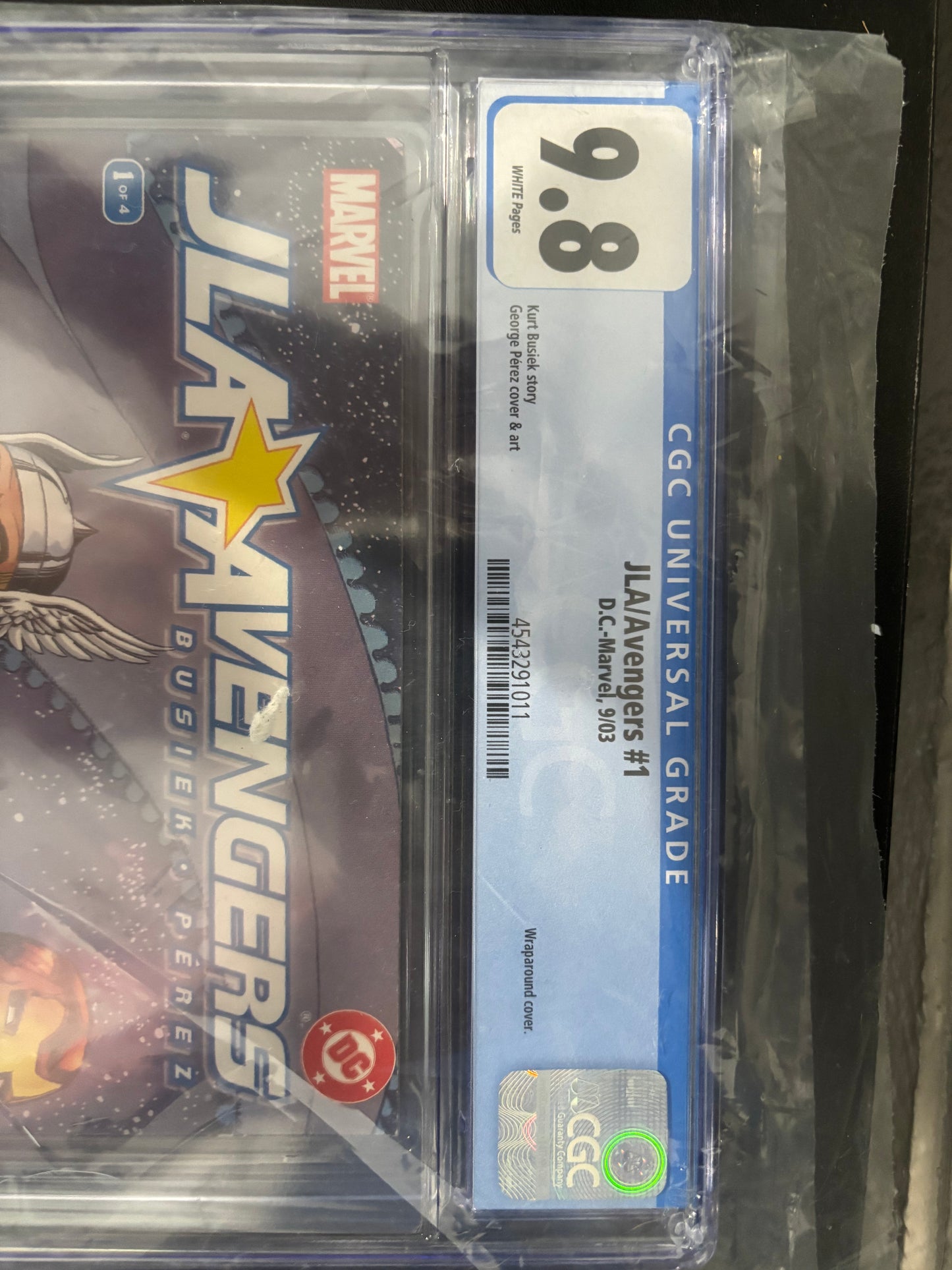 JLA AVENGERS COMPLETE SET #1-4 CGC 9.8