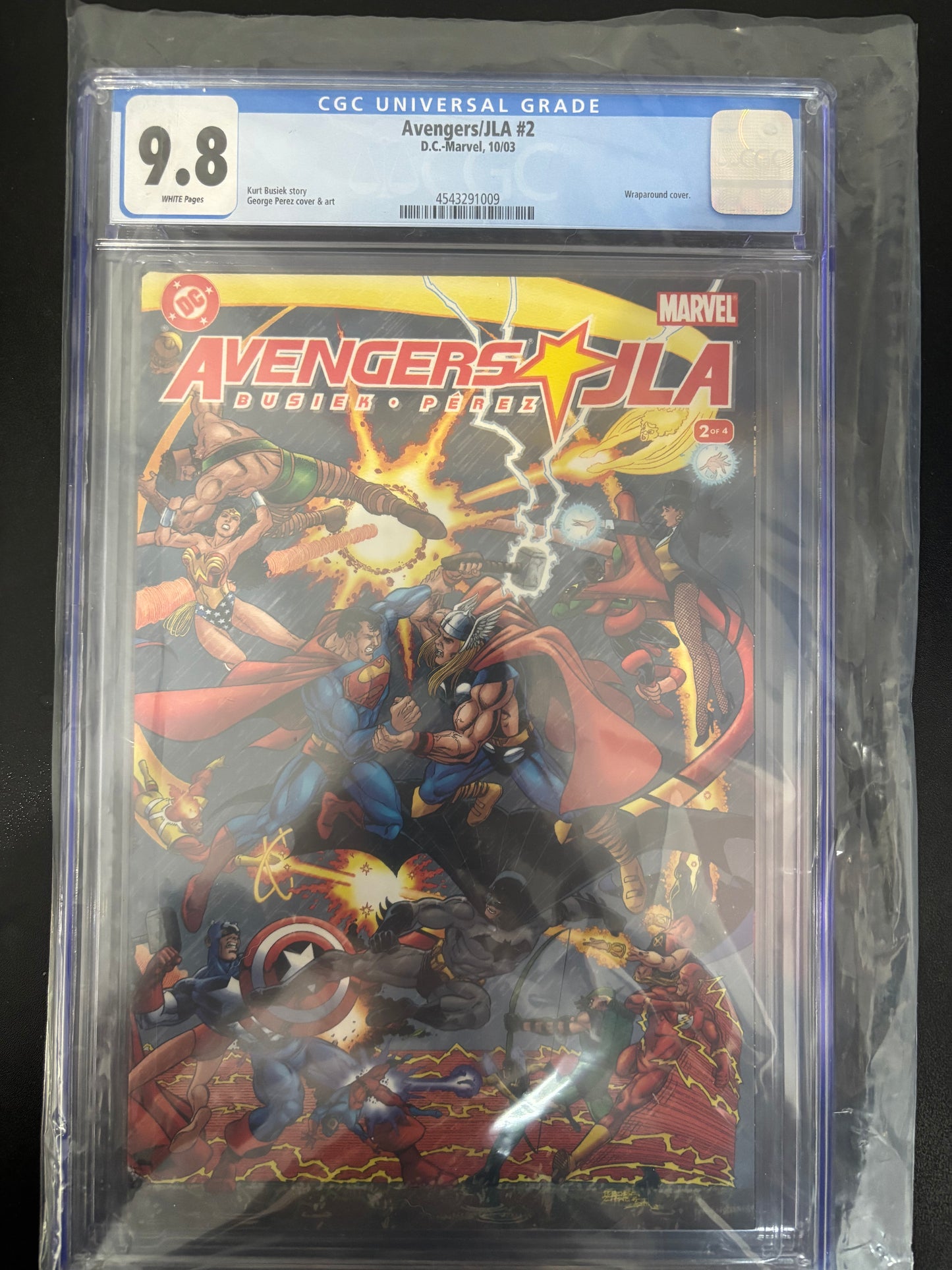 JLA AVENGERS COMPLETE SET #1-4 CGC 9.8