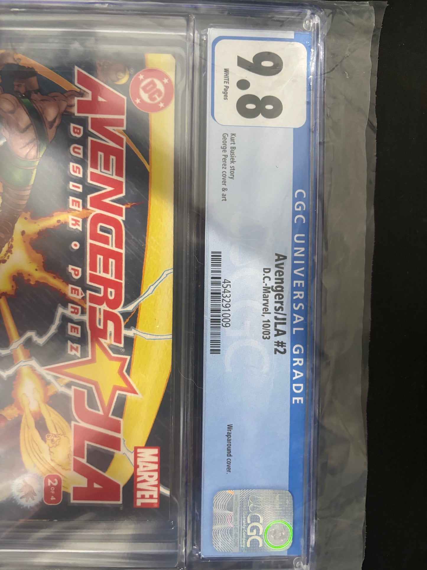 JLA AVENGERS COMPLETE SET #1-4 CGC 9.8