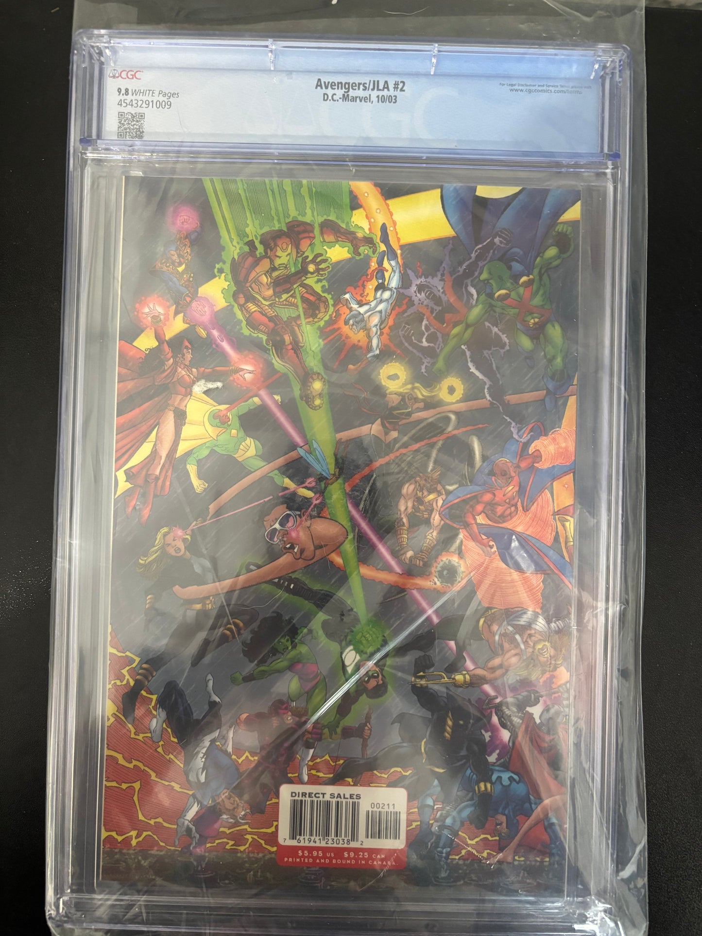 JLA AVENGERS COMPLETE SET #1-4 CGC 9.8