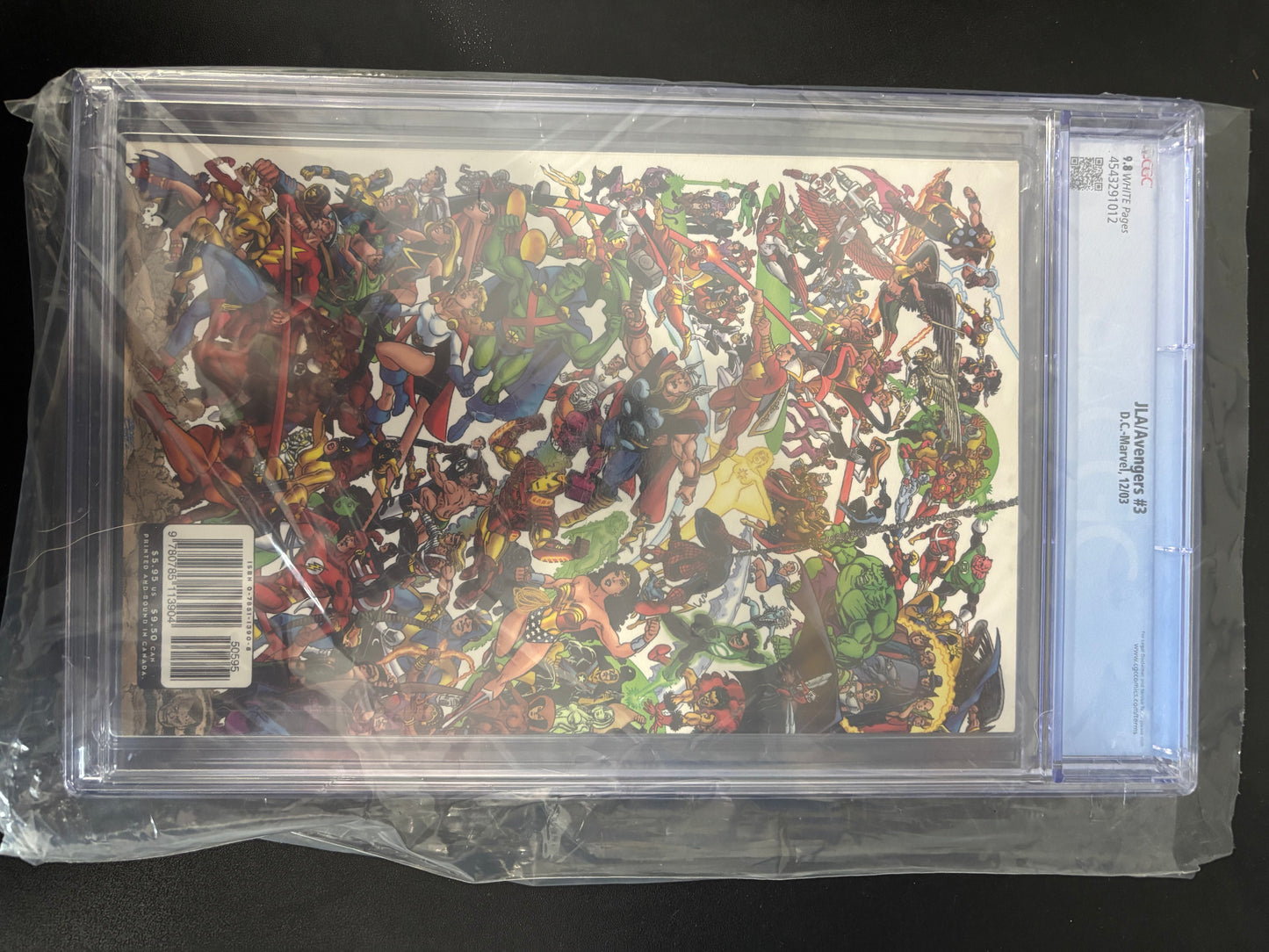 JLA AVENGERS COMPLETE SET #1-4 CGC 9.8