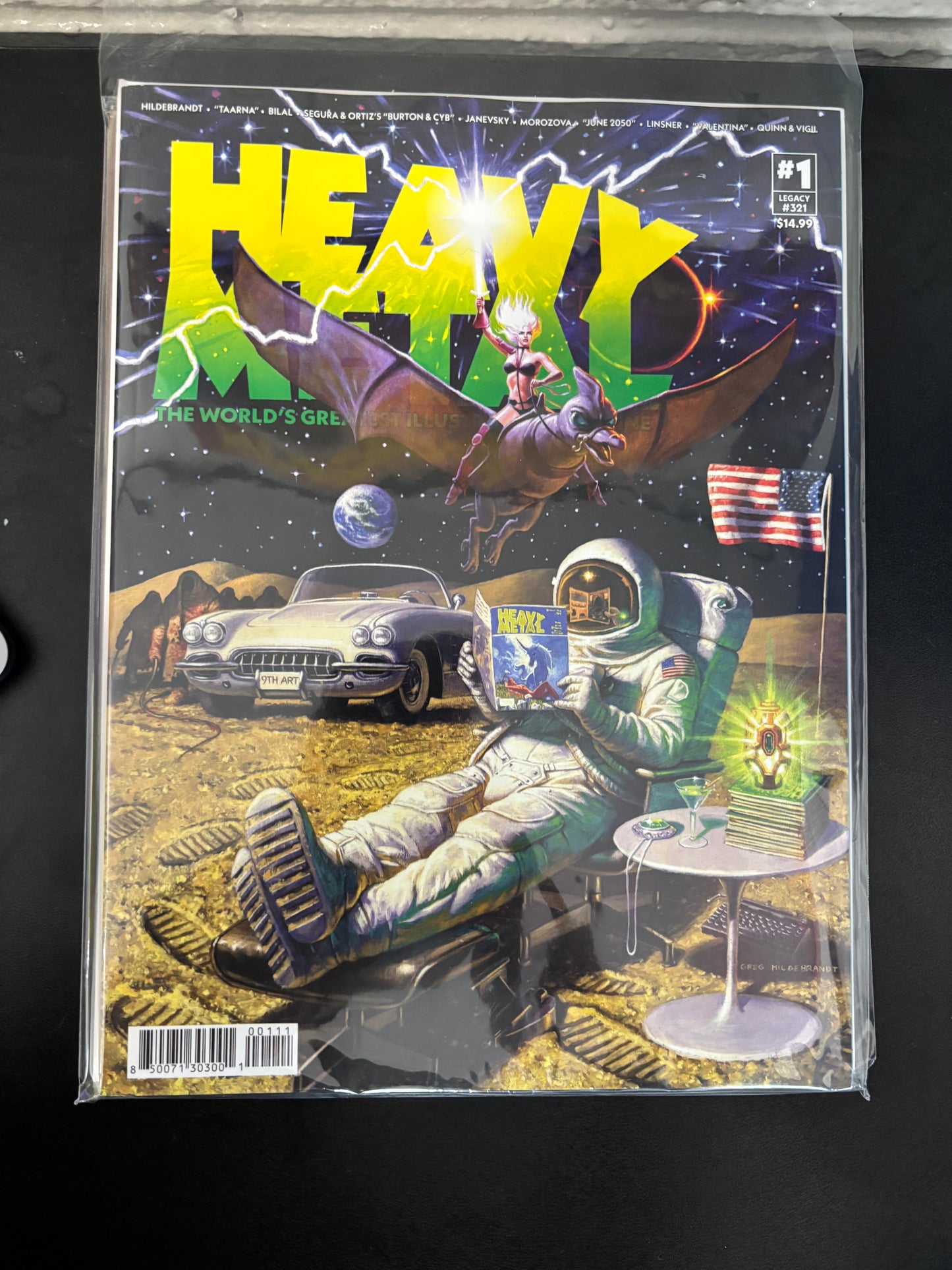 Heavy Metal Magazine Lot Of 4 Vol 2- #1,2,3,4 2025/26 Current Run