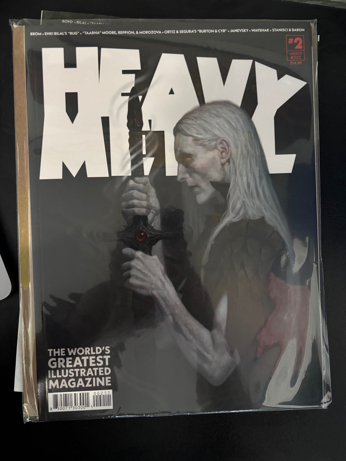 Heavy Metal Magazine Lot Of 4 Vol 2- #1,2,3,4 2025/26 Current Run