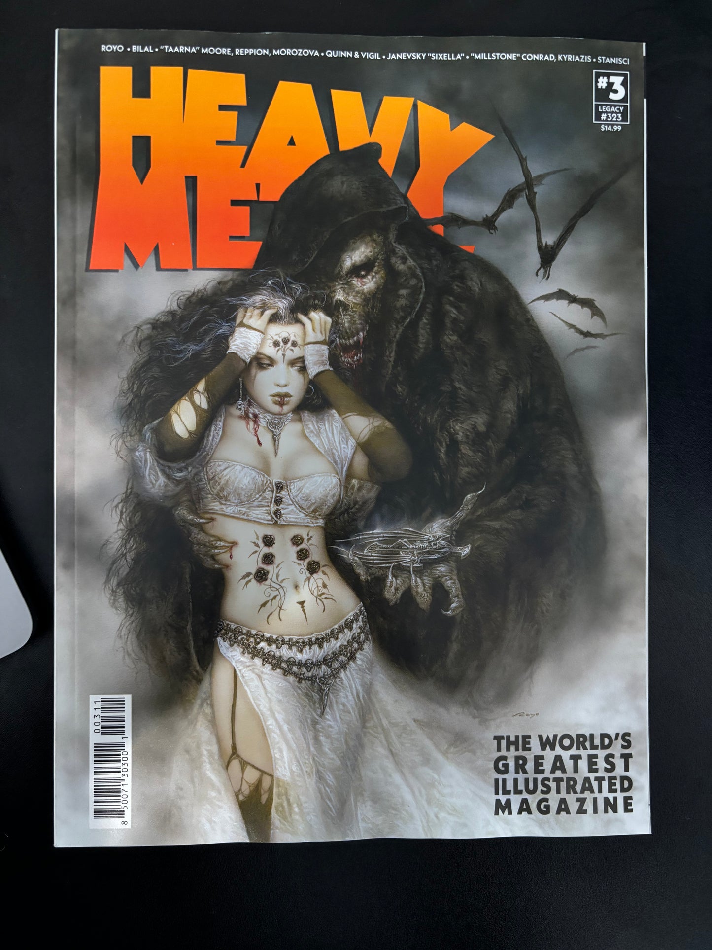Heavy Metal Magazine Lot Of 4 Vol 2- #1,2,3,4 2025/26 Current Run