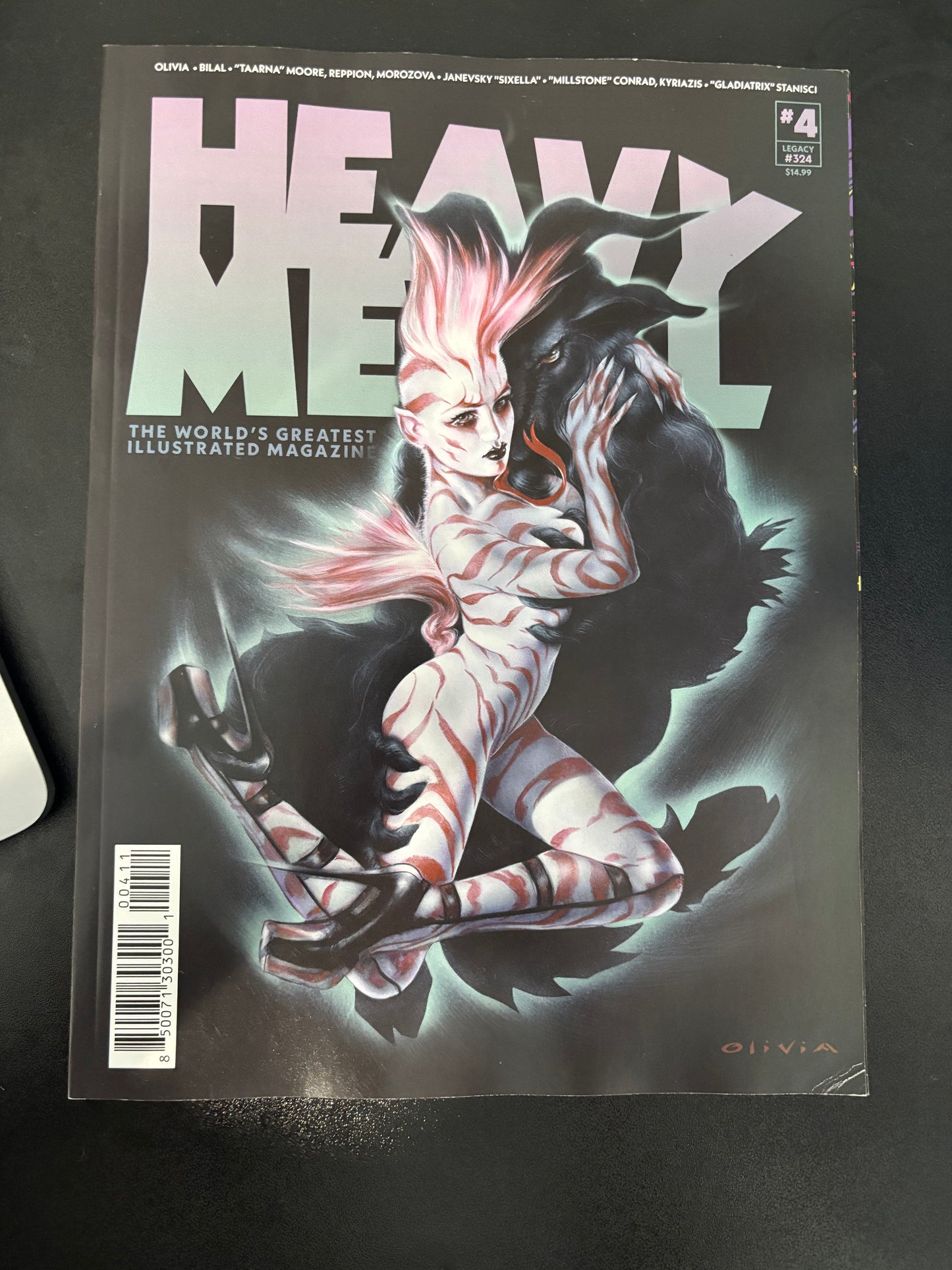 Heavy Metal Magazine Lot Of 4 Vol 2- #1,2,3,4 2025/26 Current Run