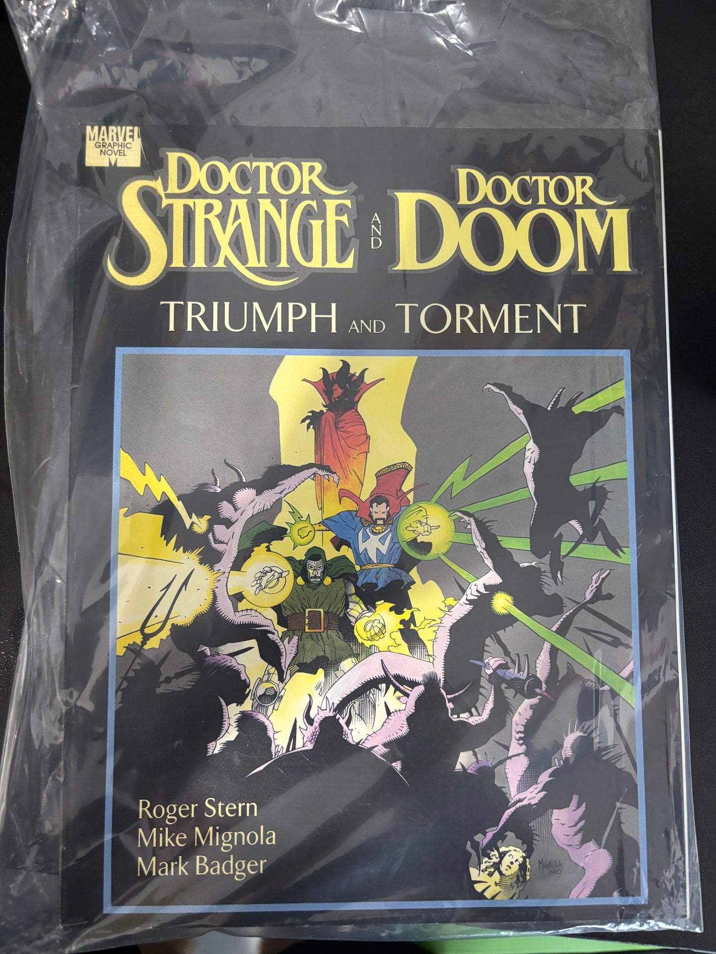 Doctor Strange & Doctor Doom Triumph and Torment 1989 Marvel Graphic Novel