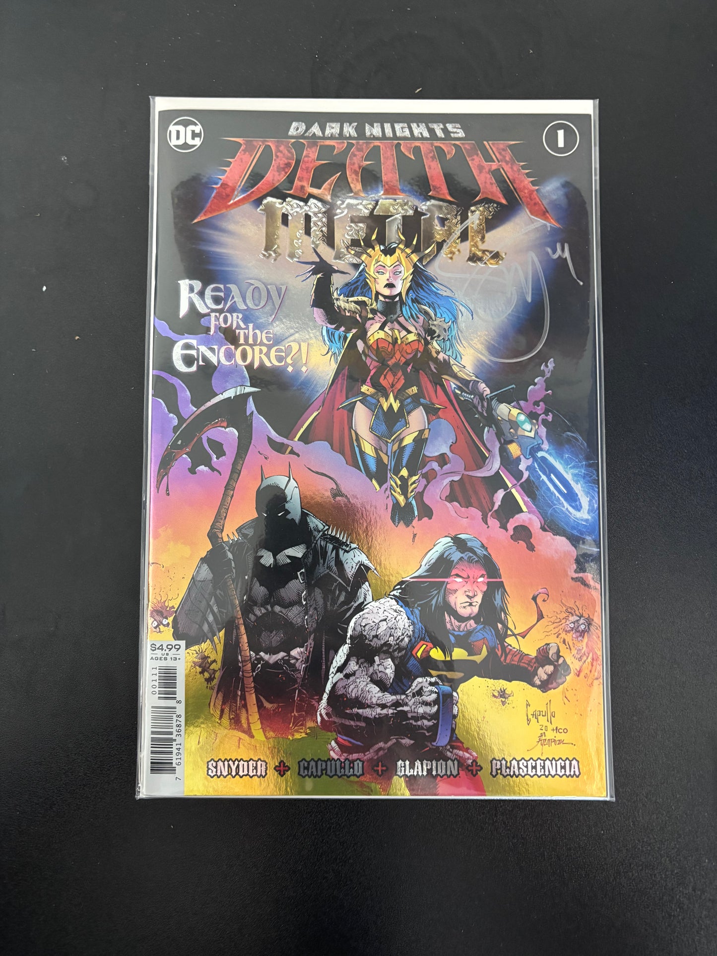 Dark Nights: Death Metal #1 SIGNED BY SNYDER