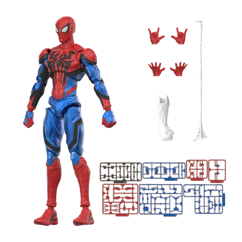 Marvel Rivals Champion Class 06 Spider-Man Model Kits | Blokees