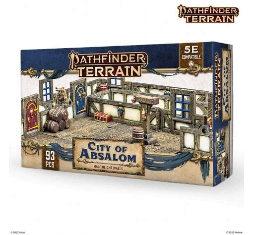 DUNGEON AND LASER MINI PATHEFINDER CITY ABSALOM