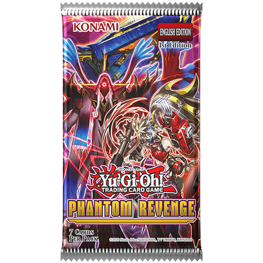 Yu-Gi-Oh Phantom Revenge Booster Pack Lot Yugioh New Sealed