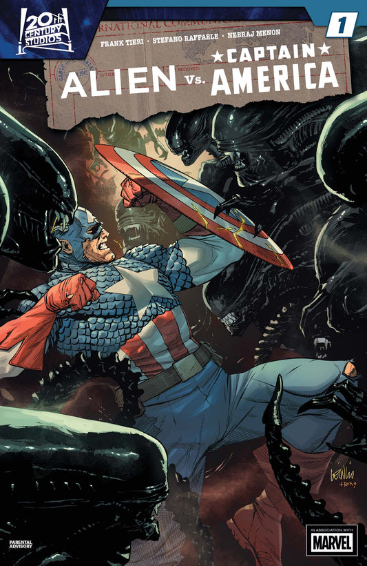 ALIEN VS. CAPTAIN AMERICA (2025) #1