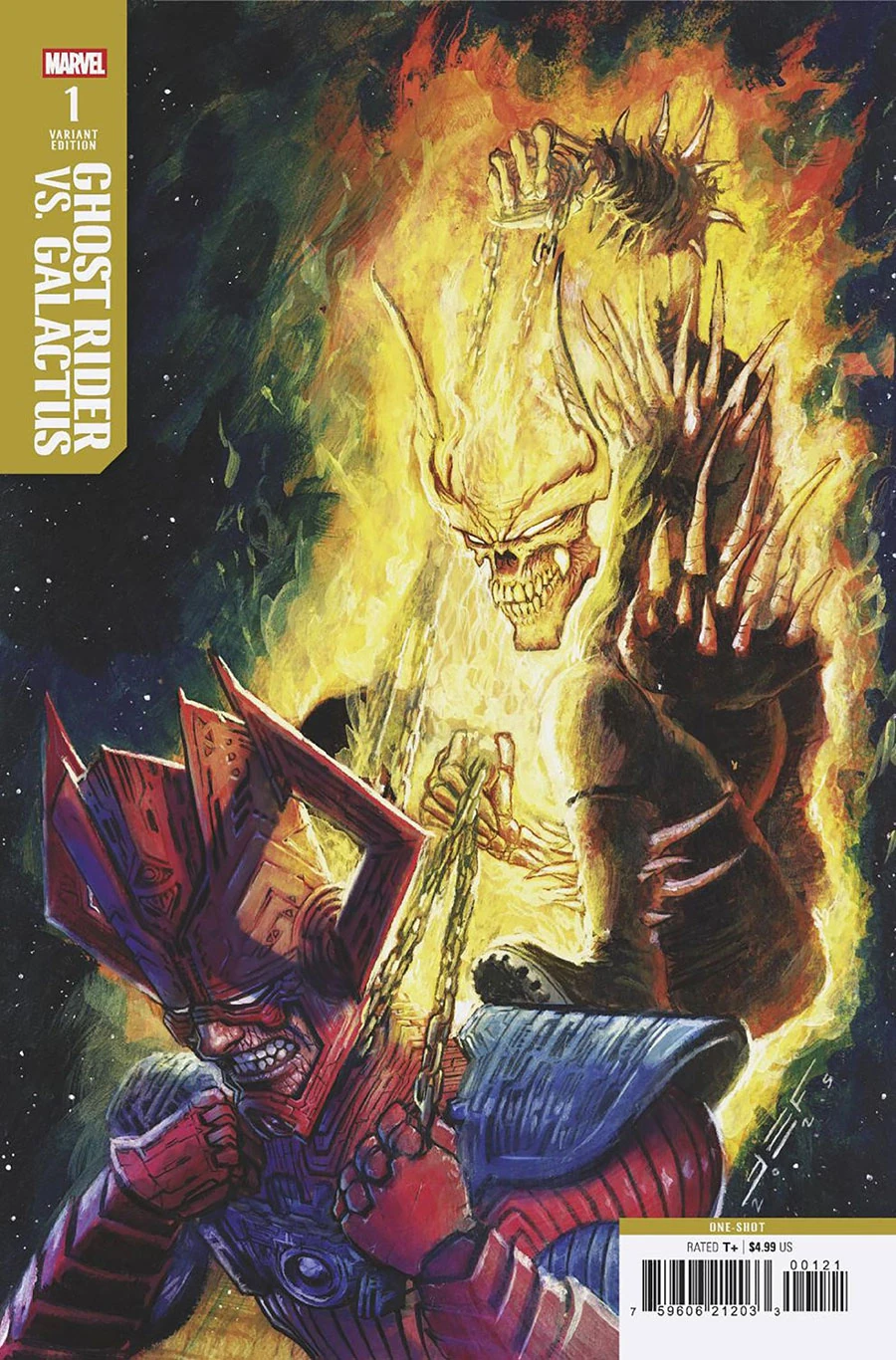 GHOST RIDER VS GALACTUS 1