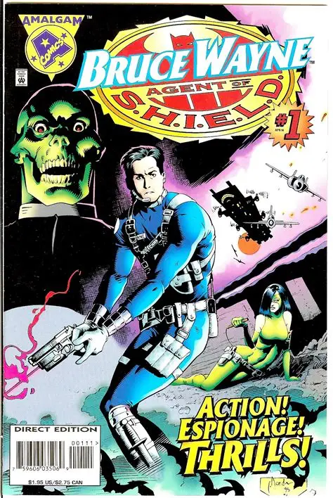 BRUCE WAYNE AGENT OF SHIELD 1