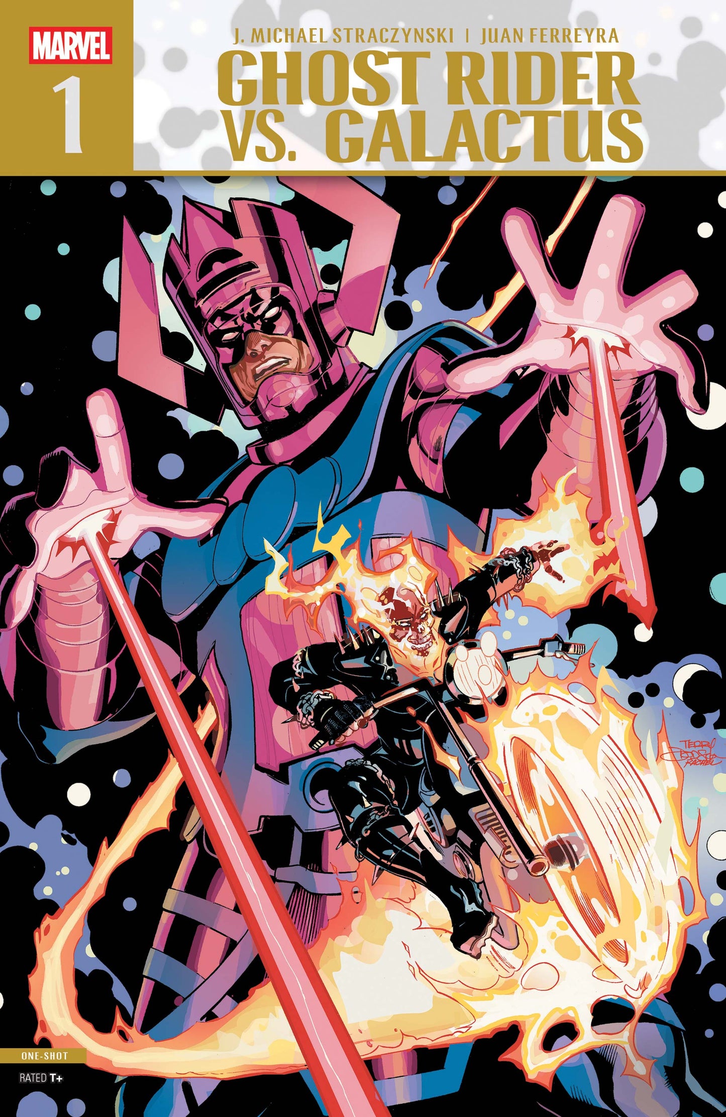 GHOST RIDER VS GALACTUS 1 MICHEAL