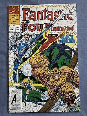 Fantastic Four Unlimited #1 Marvel Black Panther 1993 Modern Age