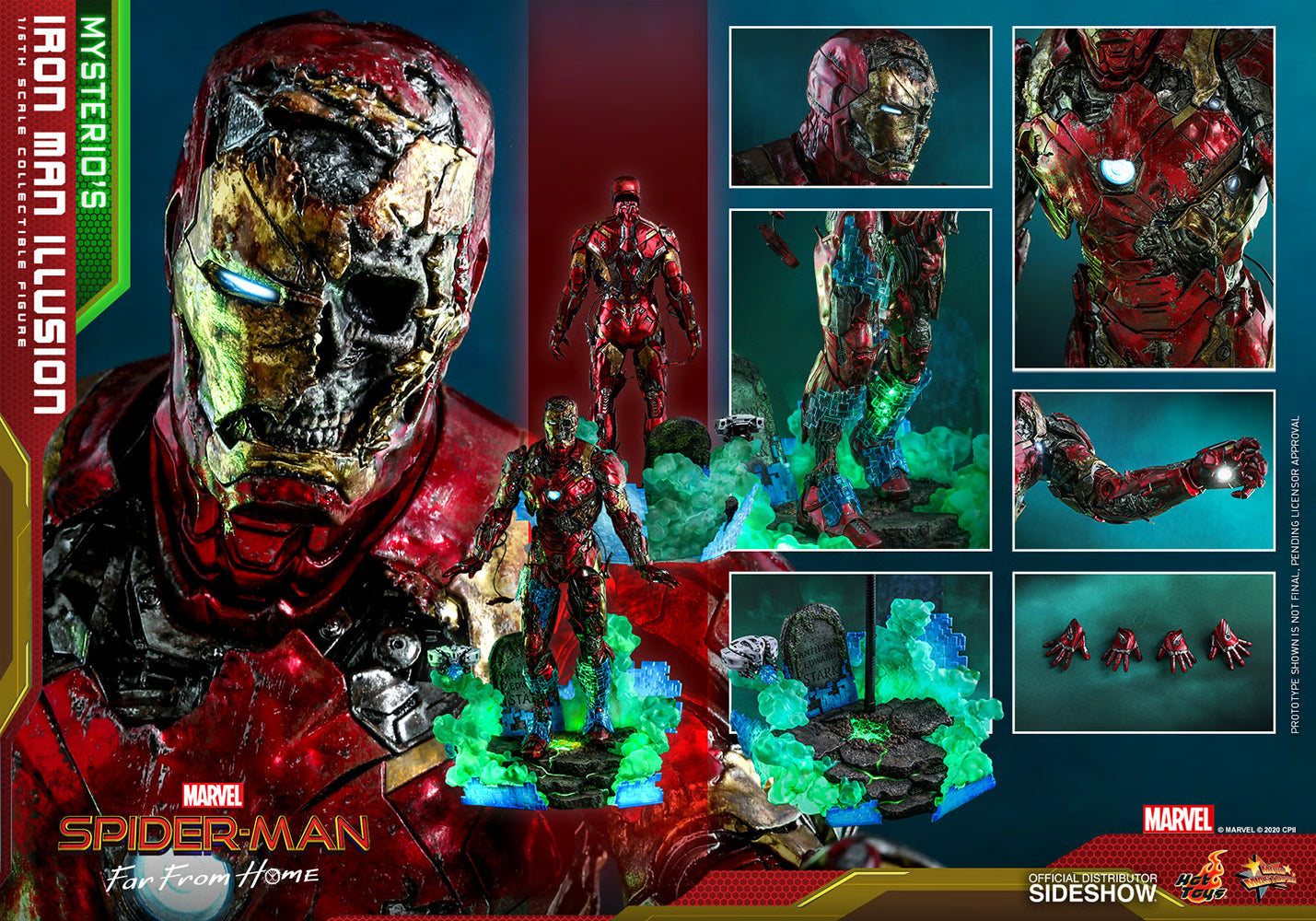 MYSTERIO'S IRON MAN ILLUSION FROM SPIDER-MAN NO WAY HOME