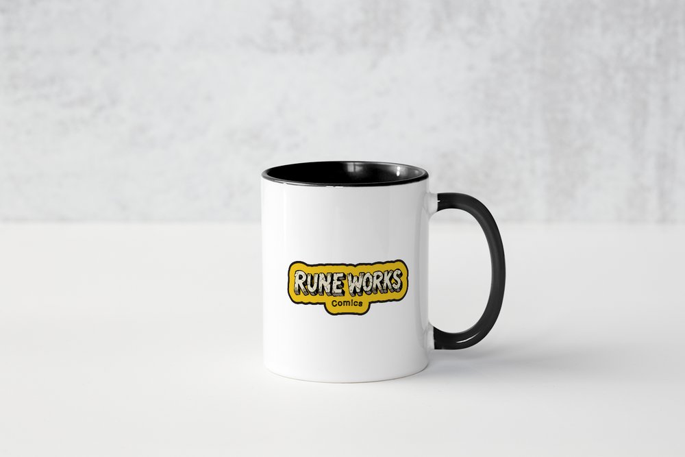 Rune Works Comics Custom Mug