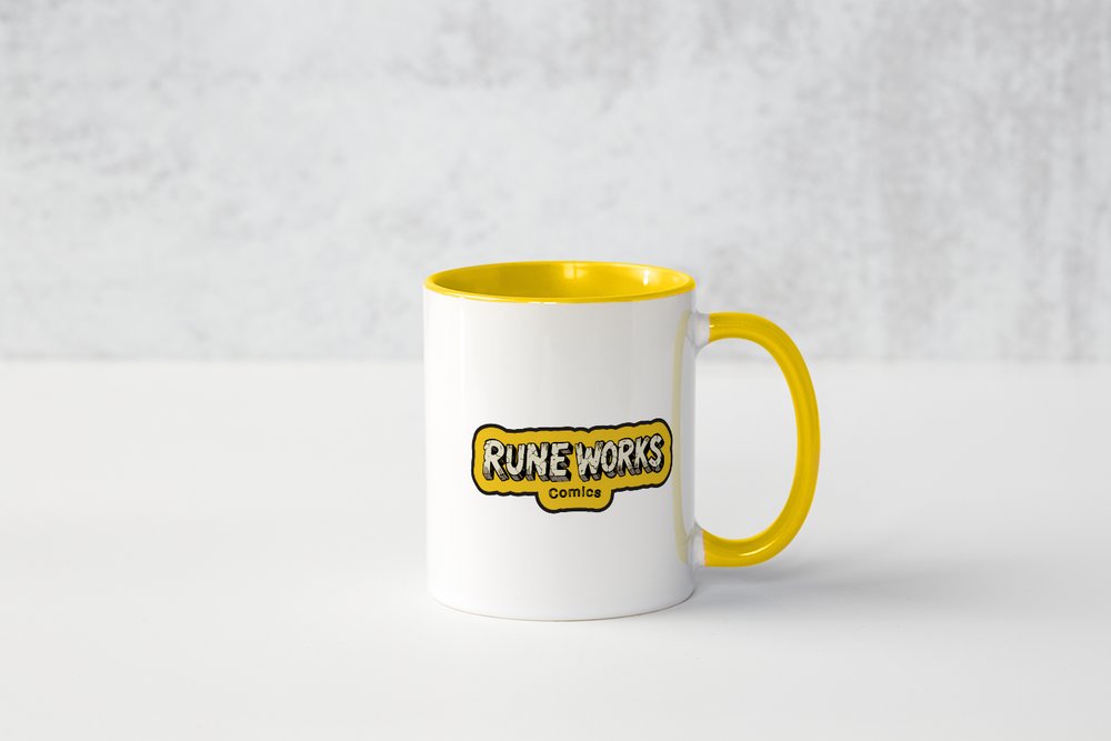 Amazog Rune Works Comics Custom Mug