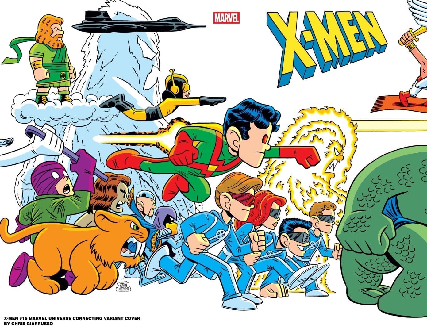 Marvel Universe Connecting Cover Variant Set Chris Giarrusso FULL SET 15 Comics