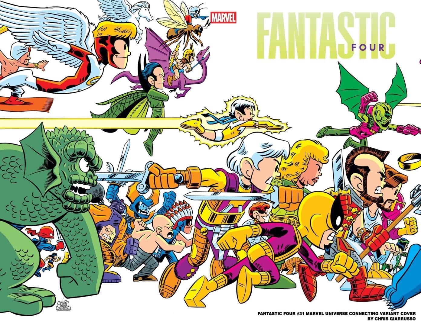 Marvel Universe Connecting Cover Variant Set Chris Giarrusso FULL SET 15 Comics