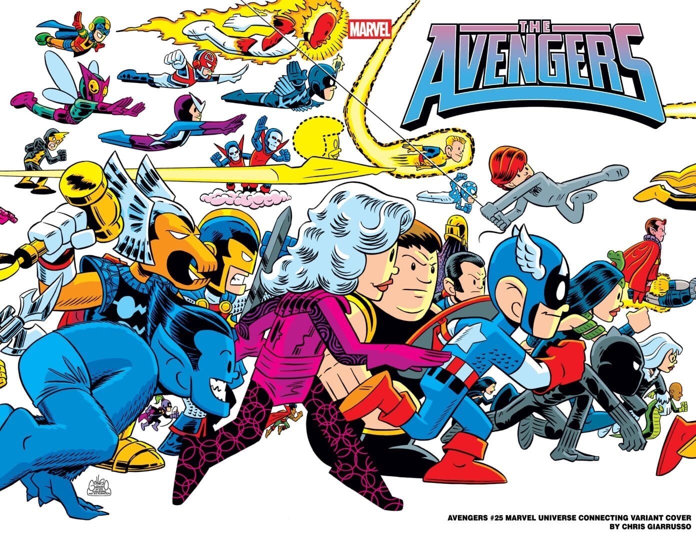 Marvel Universe Connecting Cover Variant Set Chris Giarrusso FULL SET 15 Comics