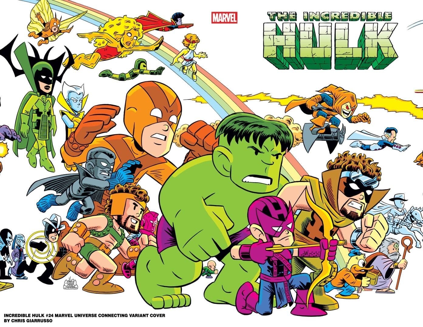 Marvel Universe Connecting Cover Variant Set Chris Giarrusso FULL SET 15 Comics