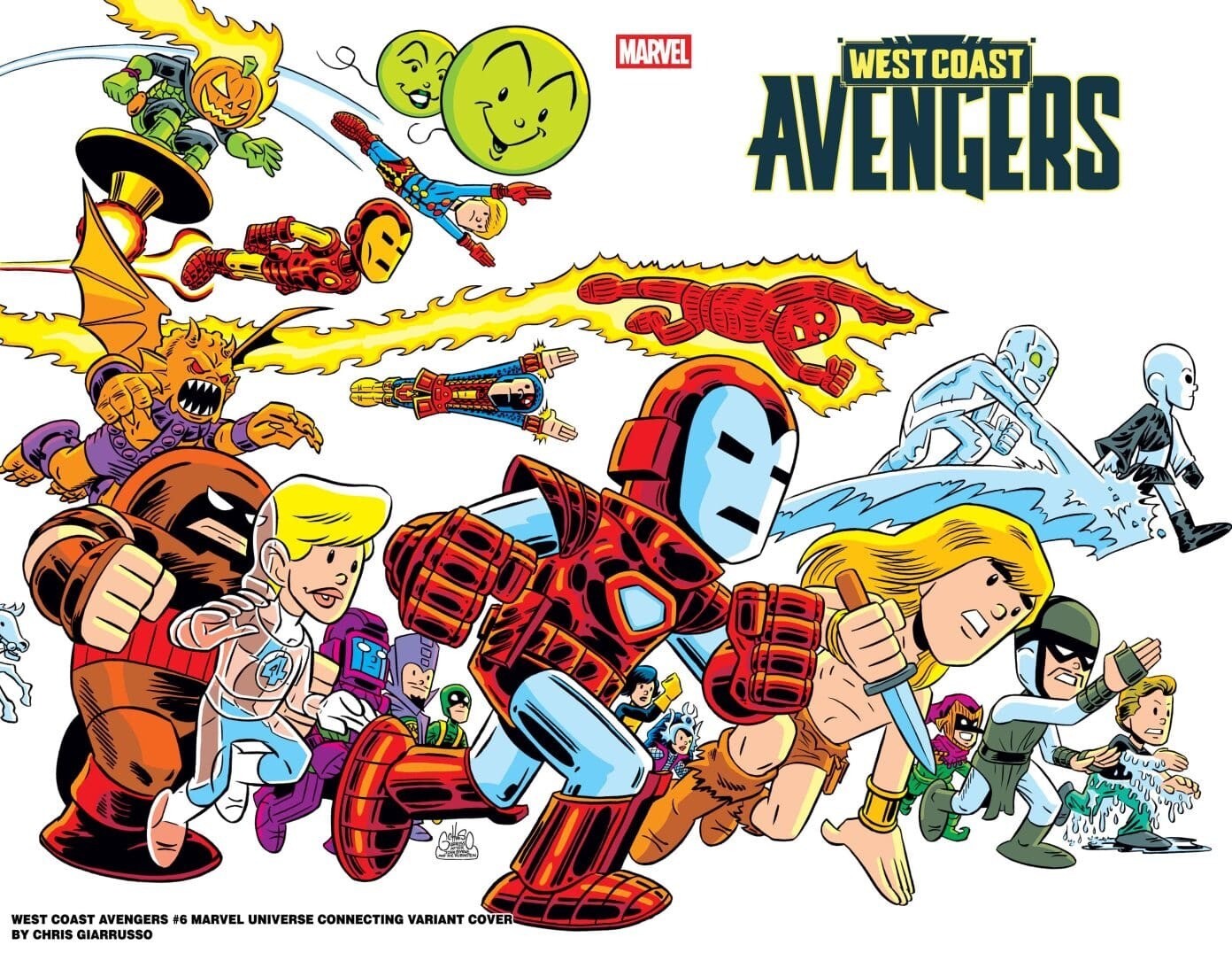 Marvel Universe Connecting Cover Variant Set Chris Giarrusso FULL SET 15 Comics