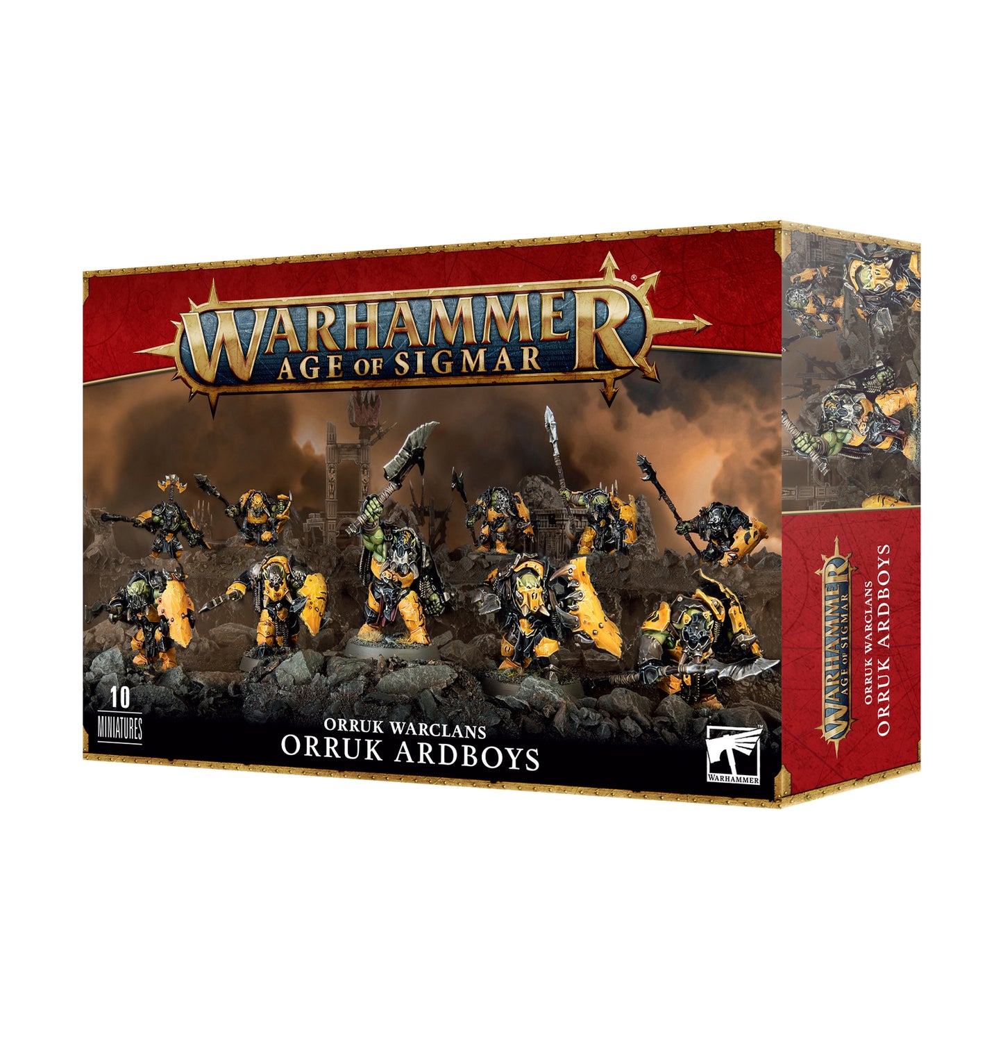 Orruk Warclans Ardboys Warhammer Age of Sigmar Ironjawz Ardboyz Orcs Orks 89-61
