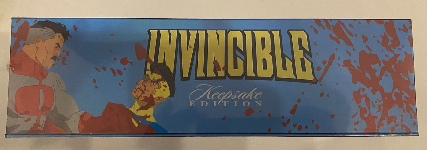 2025 Keepsake Invincible Season 1 Premiere 1st Edition Comic Con Exclusive Blue Holo Complete Set Box