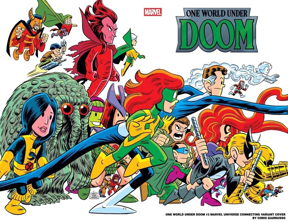 Marvel Universe Connecting Cover Variant Set Chris Giarrusso FULL SET 15 Comics