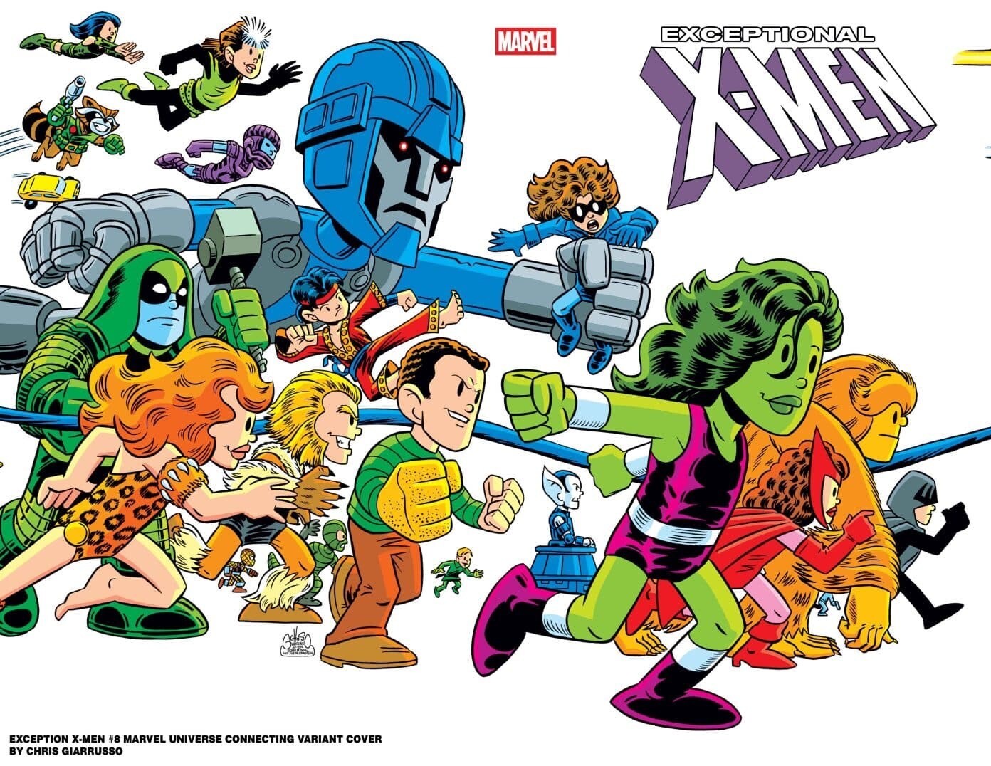 Marvel Universe Connecting Cover Variant Set Chris Giarrusso FULL SET 15 Comics