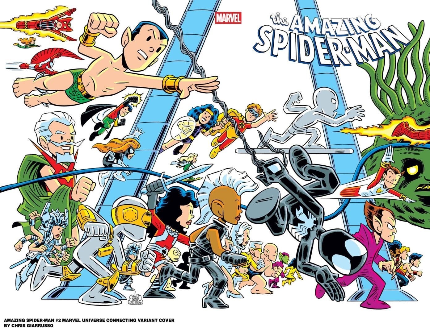 Marvel Universe Connecting Cover Variant Set Chris Giarrusso FULL SET 15 Comics