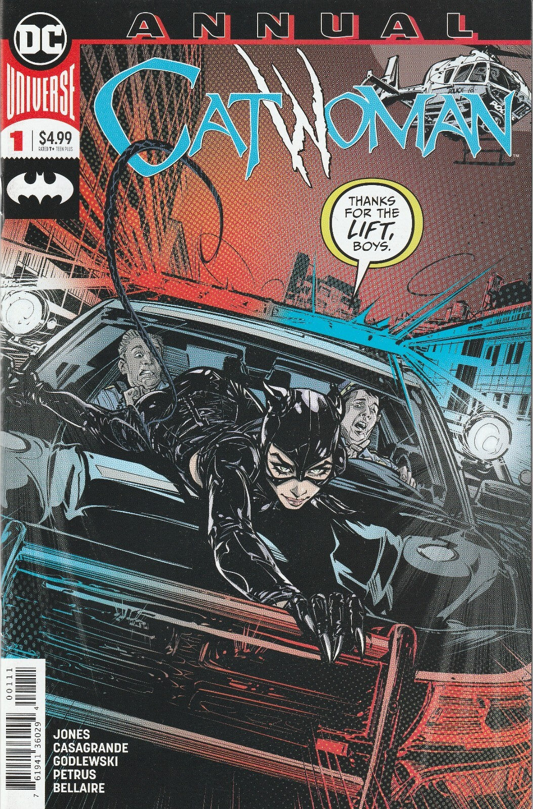 CATWOMAN ANNUAL #1 (2018) JOELLE JONES / ELENA CASAGRANDE