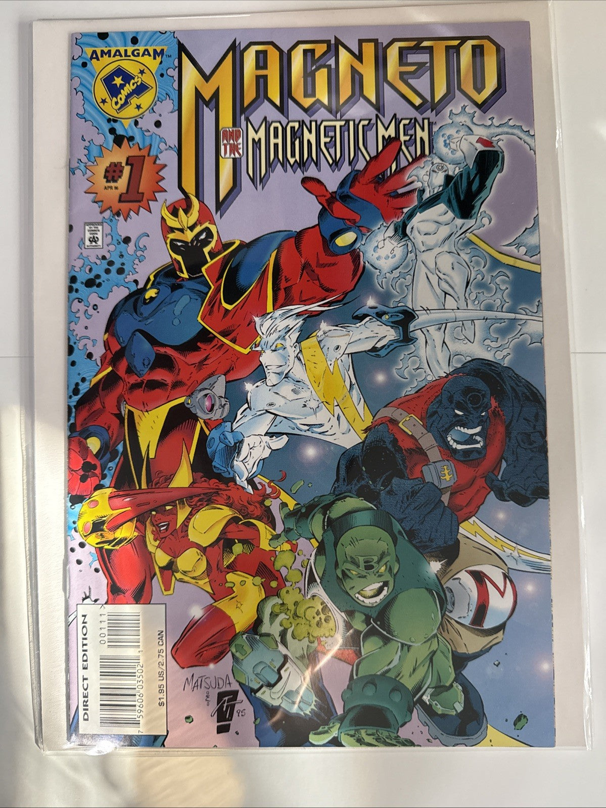 Amalgam comics 12 lot. Marvel & DC characters combined. Higher Grade.