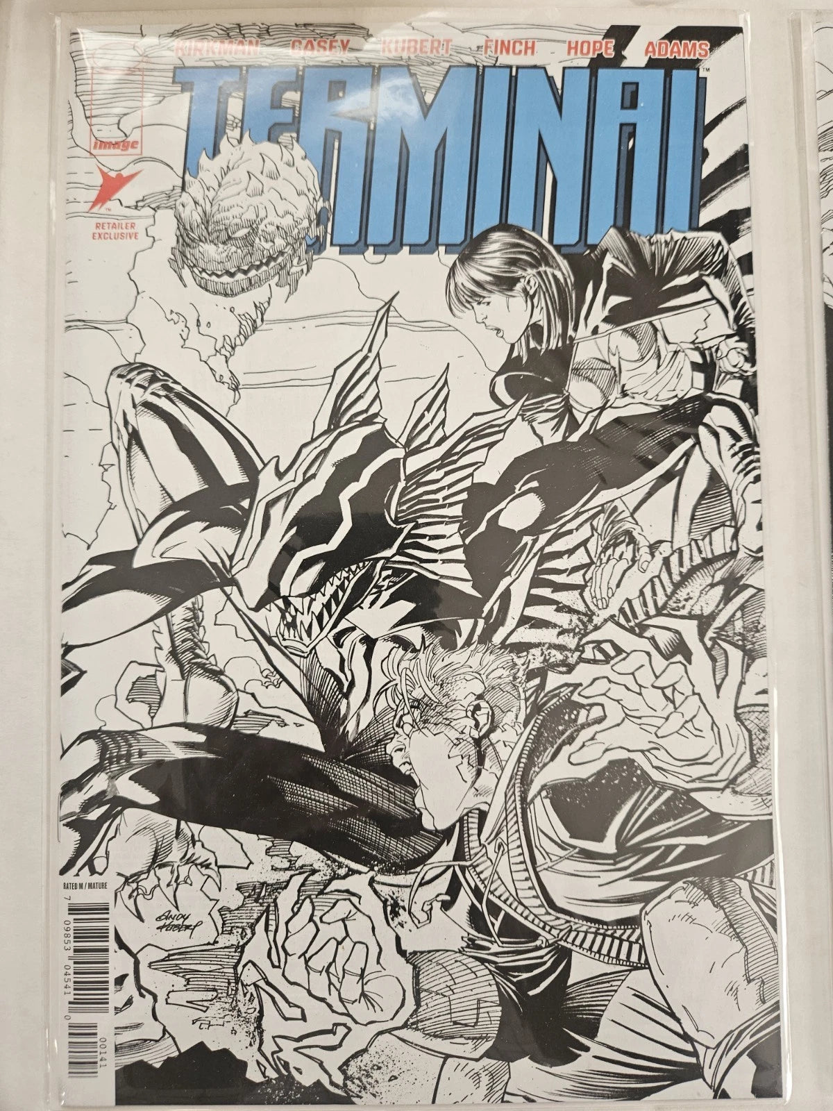 TERMINAL 1 ASHCAN CONNECTING SET RETAILER EXCLUSIVE NM 2026 KIRKMAN FINCH IMAGE