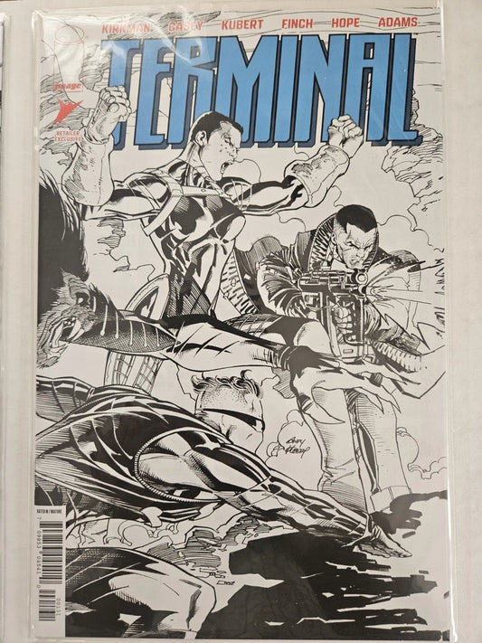 TERMINAL 1 ASHCAN CONNECTING SET RETAILER EXCLUSIVE NM 2026 KIRKMAN FINCH IMAGE