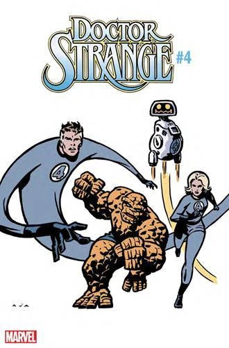 DOCTOR STRANGE #4 AJA RETURN OF FANTASTIC FOUR VARIANT MARVEL COMICS